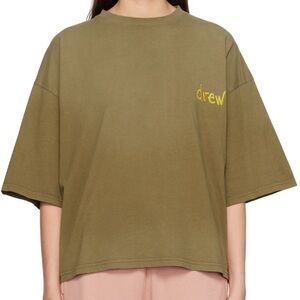 Drew House Khaki Scribble T-Shirt